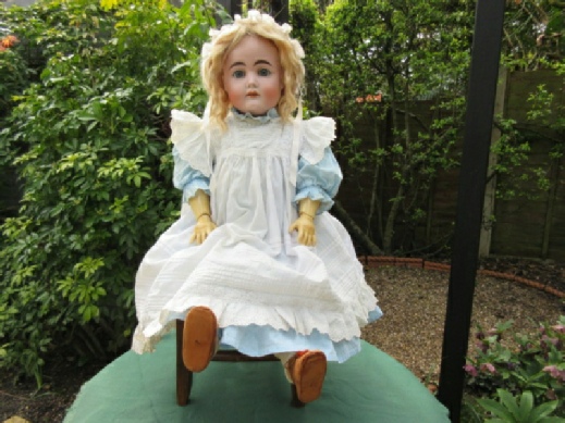 Beautiful and Rare Rempel & Breitling Antique Doll  - 30 INCH