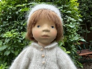 Wonderful Elisabeth Pongratz Girl Doll All Original - 14 Inch