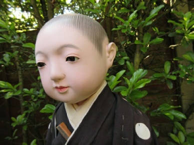 Superb Japanese Ichimatsu Boy Doll - 17 Inch