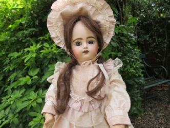 Unusual French Bebe with Open mouth - Impressed  G - 10 - Depose - 21 Inch