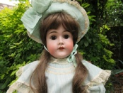 Lovely Large Queen Louise Antique Doll  - 29 Inch
