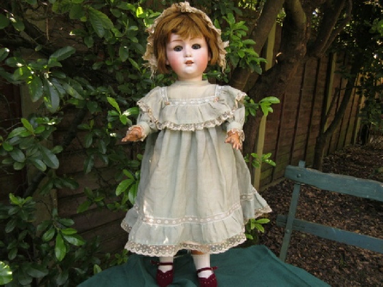 Lovely Gebruder Heubach 8192 Girl Doll - 24 Inch